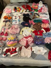 Lot of Build a Bear Accessories Shoes Christmas Easter Shorts Shirts Headbands