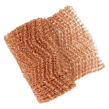 Copper Mesh Roll Vapor Filters 12.7cmx6m Snail Trap Proof Copper Knitted Wire