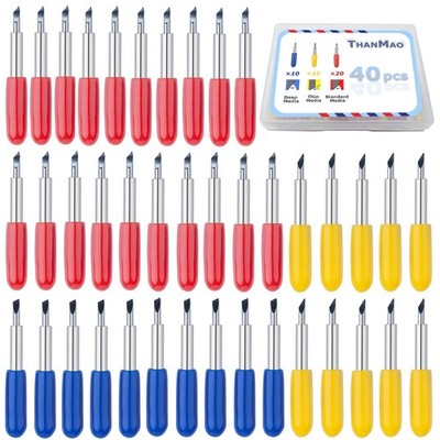 Replacement Blades for Cricut Explore Air 2 3 Maker 4 Cutting Machines 40pcs