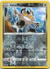 galarian meowth pokemon card value Galarian Meowth #112 Prices | Pokemon Vivid Voltage