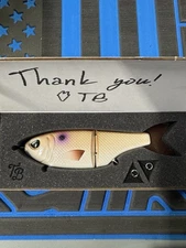Throwback Baits PB&J Shad Metro Glide - Brand New (Never Used) 
