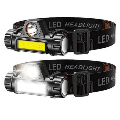 USB wiederaufladbare LED Stirnlampe superhelle wasserdichte Stirnlampe UK