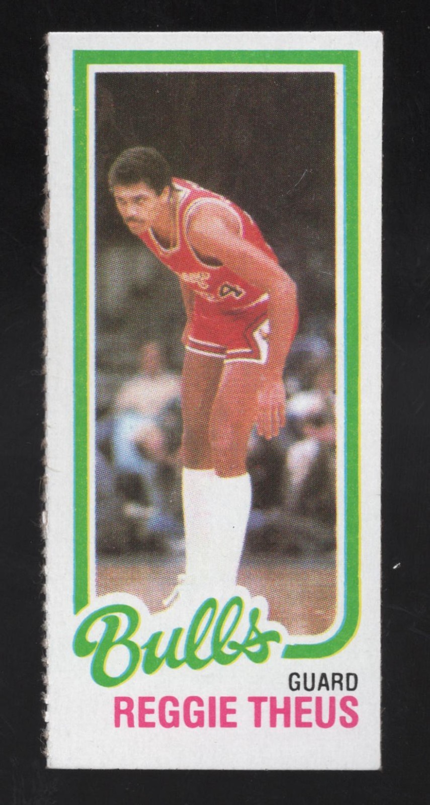 Reggie Theus 1980-81 Topps Singles #50 Chicago Bulls NBA Basketball Card