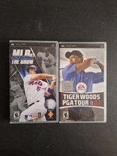MLB The Show 07 & Tiger Woods PGA Tour 07 (Sony PSP) 2 Game Bundle 