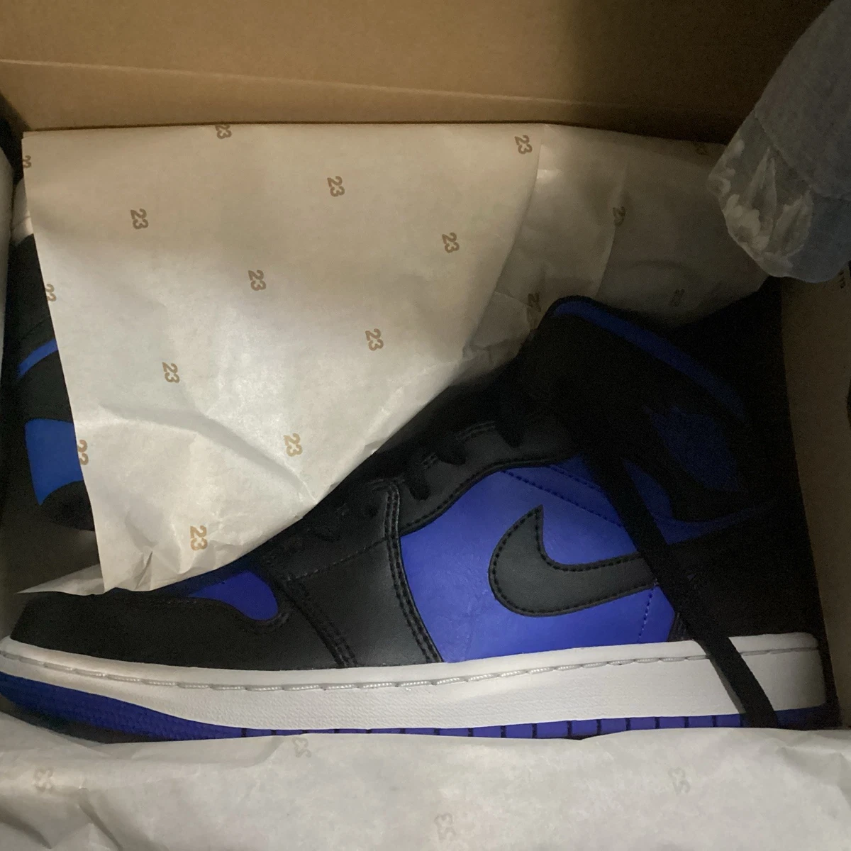 Jordan 1 Mid Hyper Royal for Sale | Authenticity Guaranteed | eBay