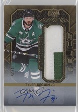 2017-18 SPx UD Black Star Trademarks 10/35 Tyler Seguin #ST-TS Patch Auto n2k