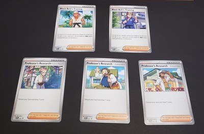 TTK25 Pokemon SVP Set - Professor's Research & Black Belt's Training SVP 219-223