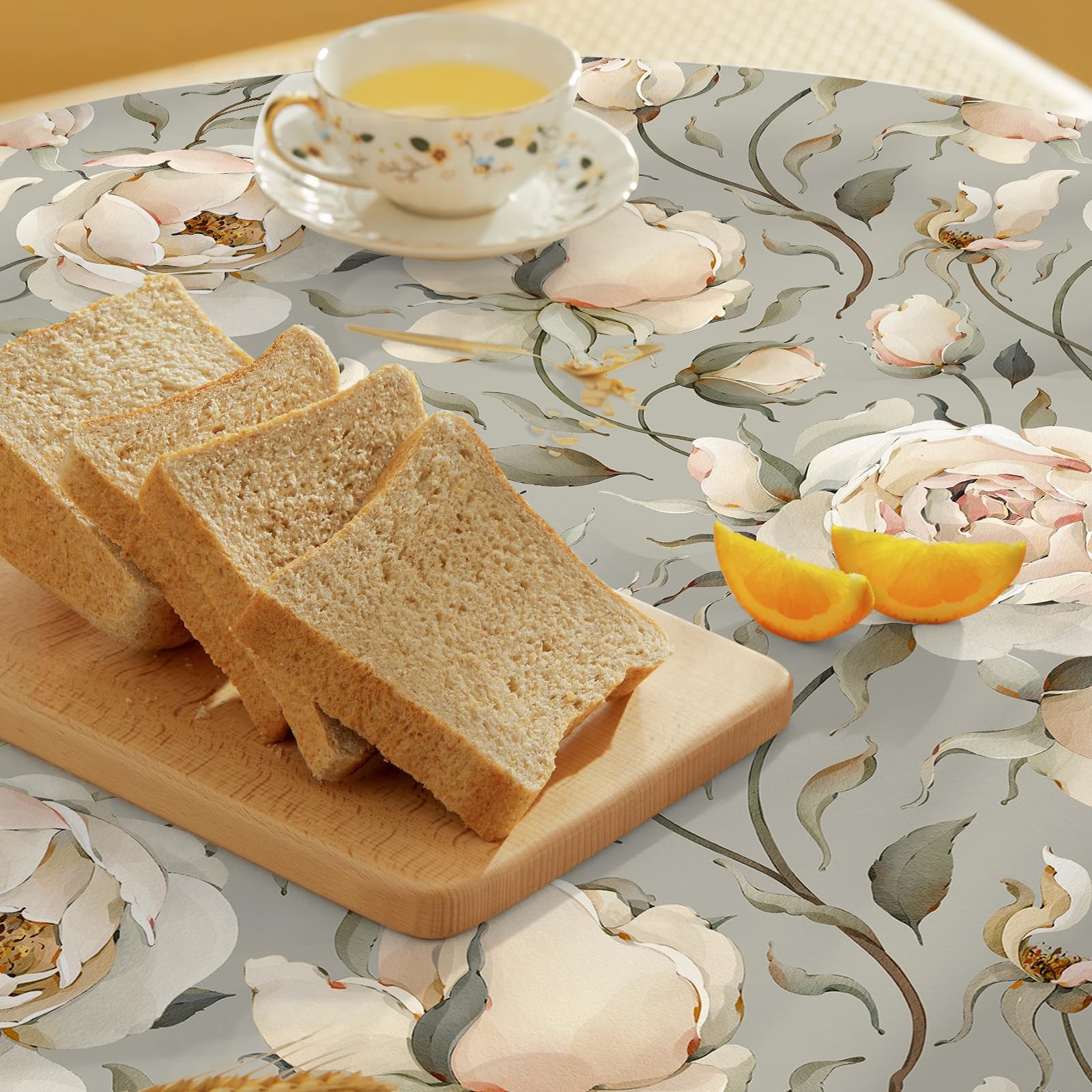 Best HAOKHOME Shelf Liner and Cabinet Floral Peony, Self-Adhesive Drawer Liners