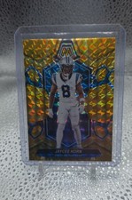 2024 Panini Mosaic - Jaycee Horn #35 Reactive Yellow Mosaic Prizm