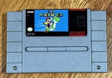 Super Mario World SNES Super Nintendo Entertainment System Retro Video Games