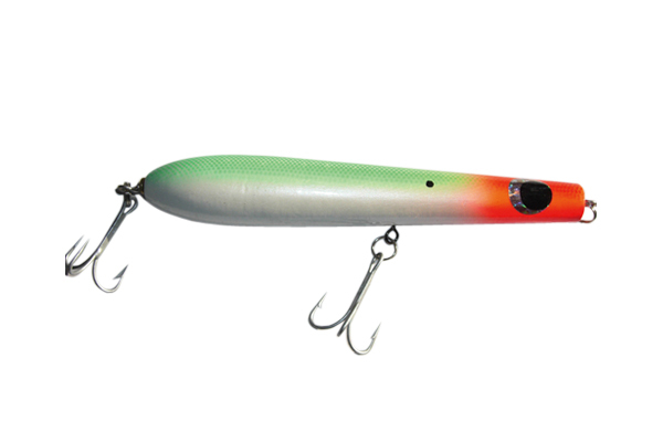 DBLUE Handmade Wood Surf Casting Lure Pencil Poppers Color Combo #01 4 pcs - Image 3