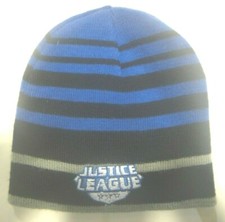 DC Comics Boys/Youth JLA logo Beanie/Toque-new Photo front and back