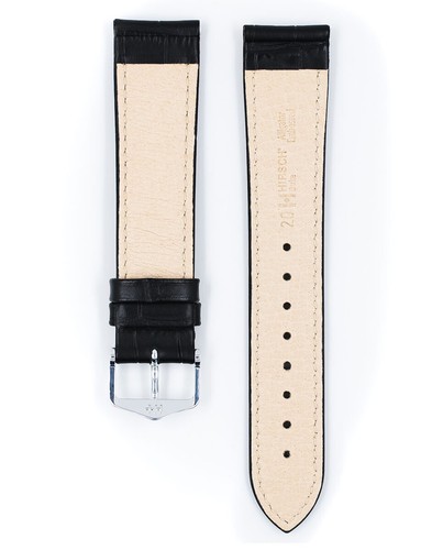 HIRSCH Duke Alligator Grain Calf Leather Watchband + Bonus Battery - Picture 22 of 87