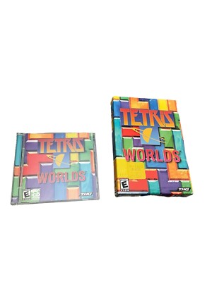 TETRIS WORLDS (PC CD-ROM, THQ, 2001) Box Set