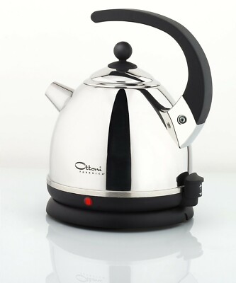 Ottoni Fabbrica Stainless Steel Electric Kettle No Plastic Ottoni