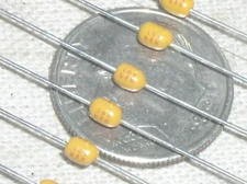 10 NEW SA102A101JAA AXIAL BEAD CERAMIC CAPACITOR 100PF 100 PF 200 V 200V 101 USA