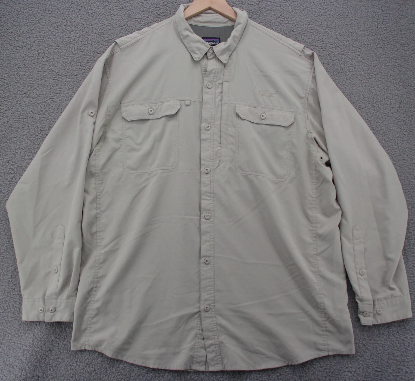 patagonia sol patrol button up roll long sleeve fishing shirt