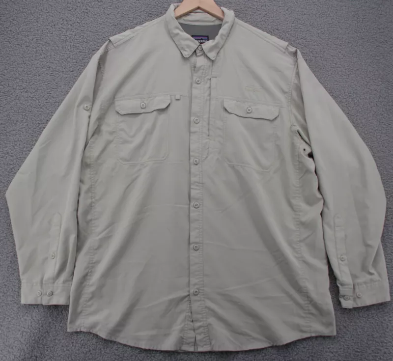 patagonia sol patrol button up roll long sleeve fishing shirt