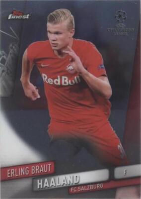 2019-20 Topps Finest UCL Erling Haaland #91 for sale | eBay