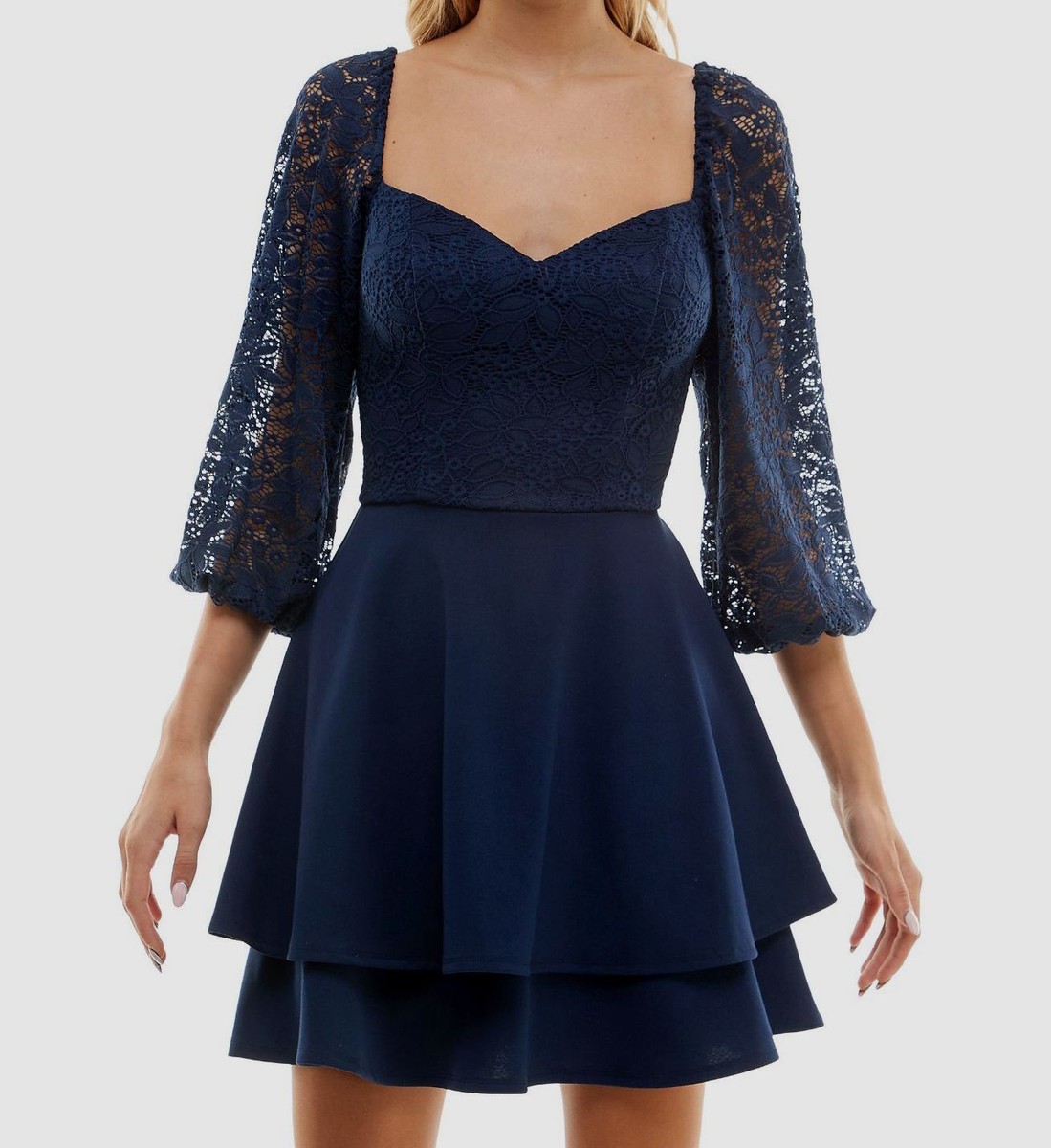 chinese dress ladies Amazon.com: B. Darlin Womens Juniors Lace-Up Mini Fit & Flare Dress Blue  5/6, Royal : Clothing, Shoes & Jewelry