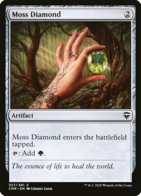4 Moss Diamond 4x x4 - NM - Commander Legends - SPARROW MAGIC