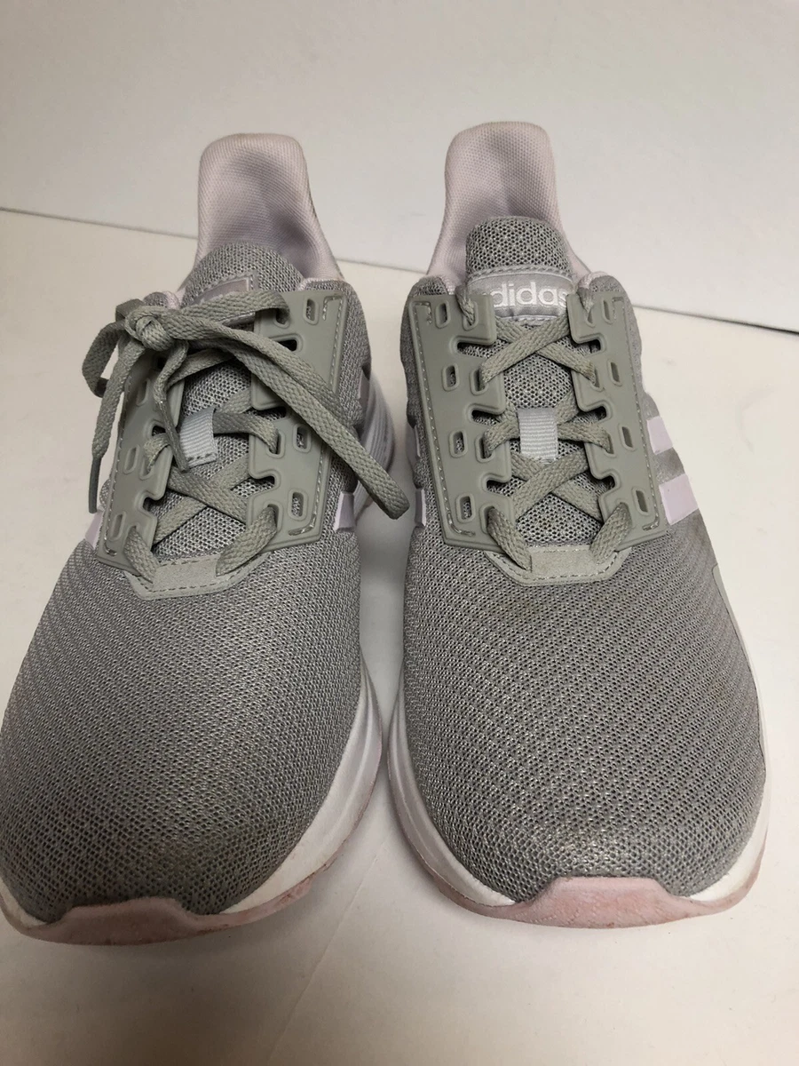 Adidas Duramo Kids Running Shoes Grey 5.5 M Big Kid