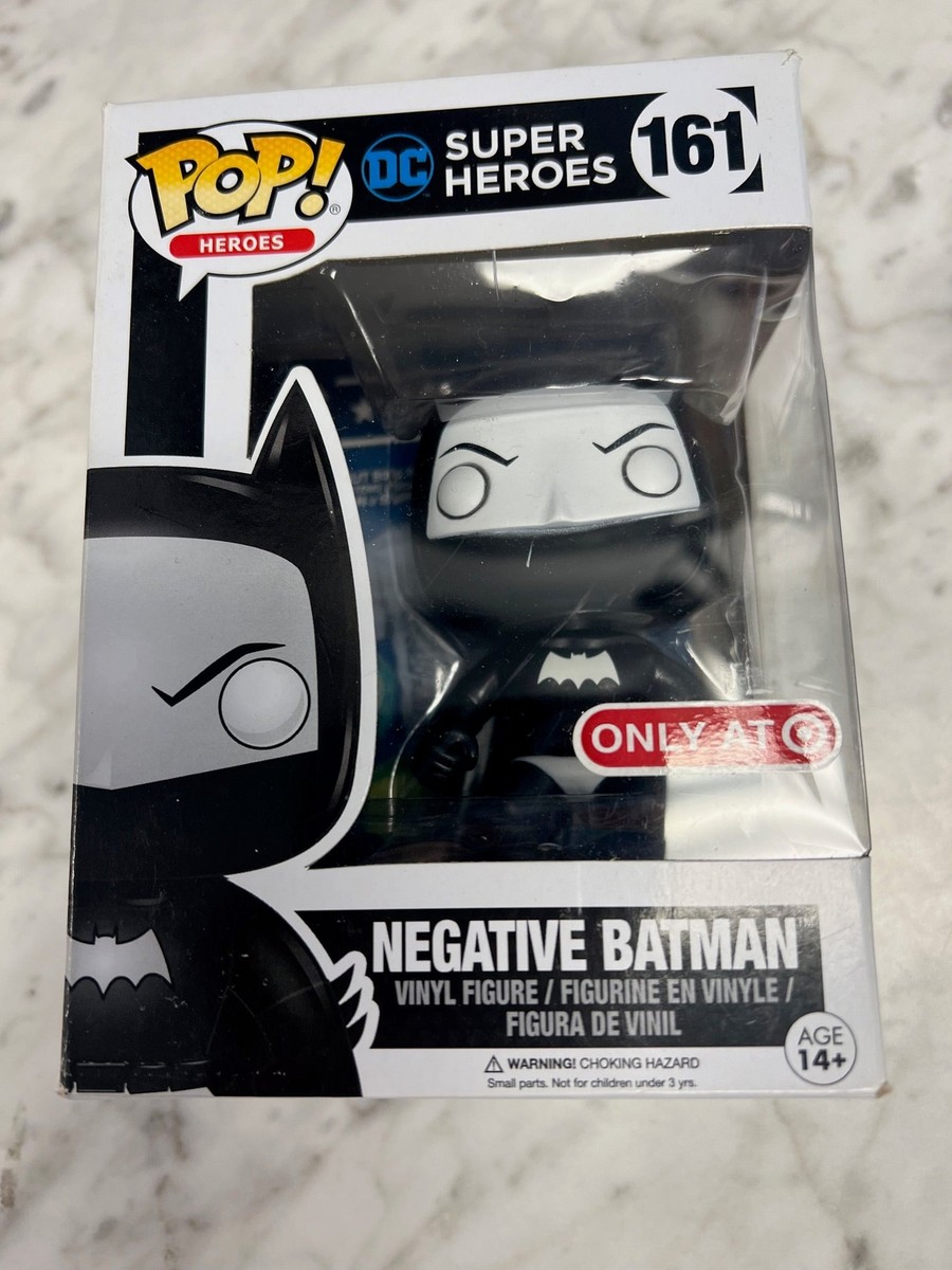 Funko Pop! Vinyl: DC Comics Batman (Negative) Target (T) (Exclusive)  #161 FN