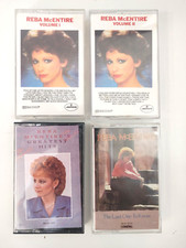 EXC Lot of 4 REBA MCENTIRE Cassette Tapes EXCELLENT CONDITION Country