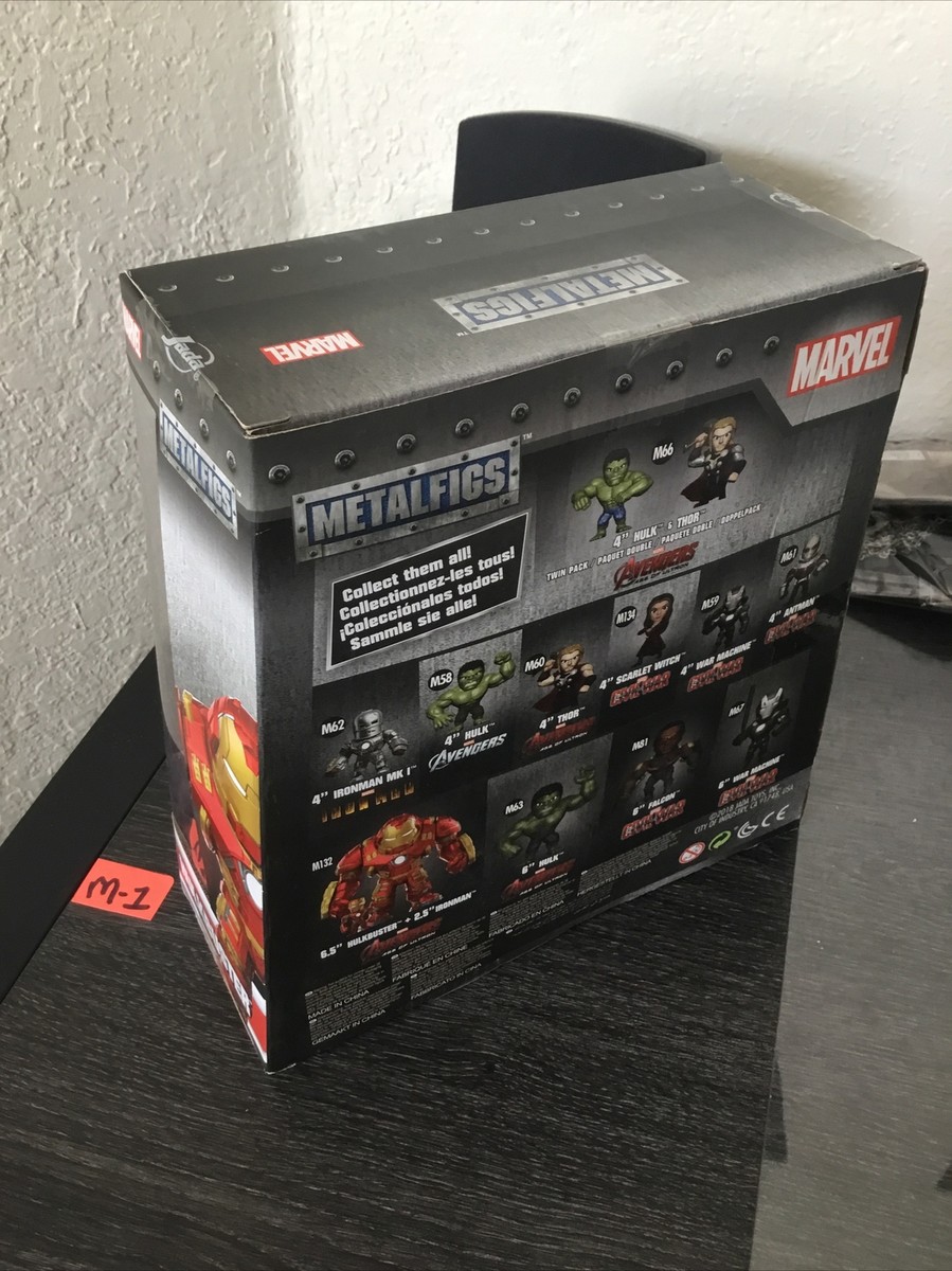 Figurine Iron Man Hulkbuster M132 - Jada Toys Métal - Ouvert, Jamais Exposé Au Soleil