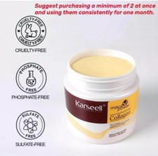 KARSEEL Collagen Hair Treatment Dep Repair Mask Pack Of 2