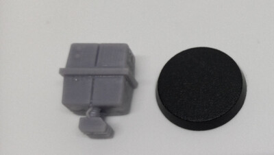 Gonk Droid Legion Scale 3D Printed Model Sci-Fi Cyberpunk Role Playing