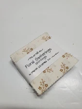 Primitive Gatherings Fabric Floral Low Volume Mini 2.5 Inch Moda OOP CHARM PACK