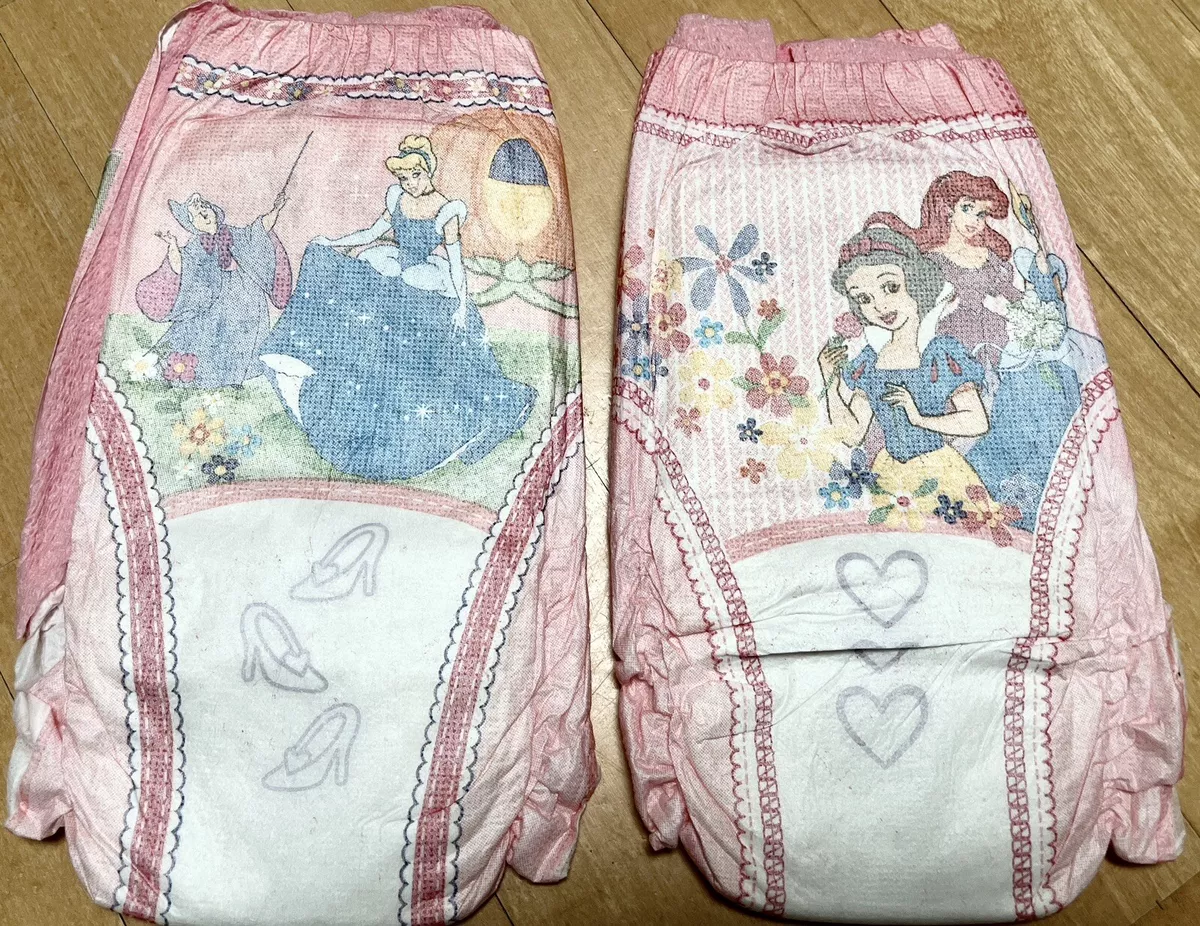 2009 Vintage 6ct Huggies Pull-Ups Girls 4-5T Training Pants Diaper SAMPLE  Rare