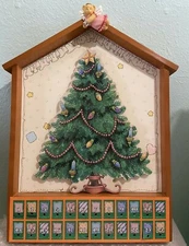 Cherished Teddies Advent Holiday Calendar Very Rare 