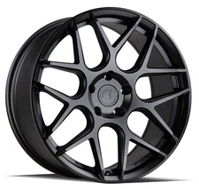 19x8.5 Aodhan AFF2 5x114.3 +35 Flow Forged Matte Black Wheels (Set of 4)