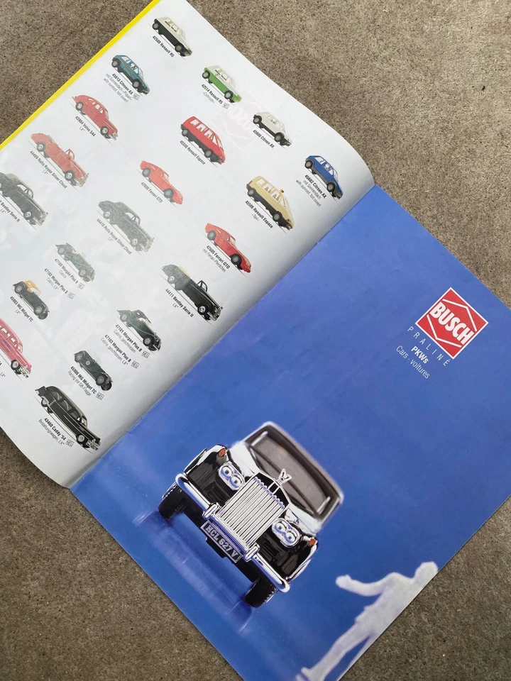 Catálogo Busch Praliné '94 VW Porsche + Franklin Como Nuevo 1931 Cable L-29 Flyer Foto 4 de 4