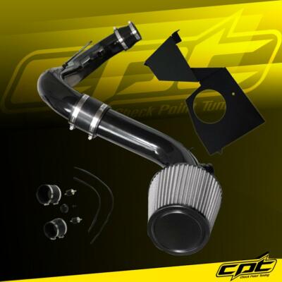 For 14-17 VW Passat 1.8L 1.8T Turbo Black Cold Air Intake + Blue Filter Cover