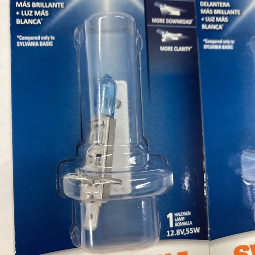 Sylvania Silverstar H1 Pair Set of 2 SINGLE Headlight Bulbs Sealed H1ST.BP NEW - Bild 3 von 5
