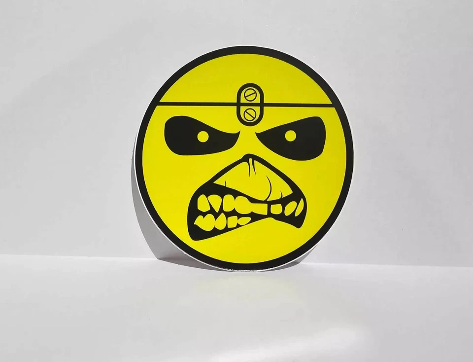 IRON MAIDEN Sticker Decal *4 Inch* Heavy Metal Vinyl Bumper Wall free shipping