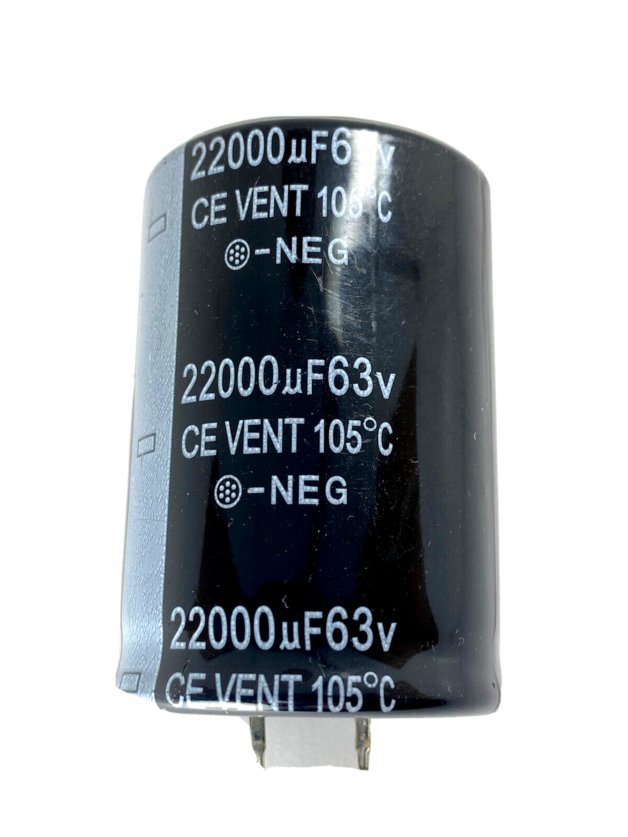 NEW 22000 uF - 63V ELECTROLYTIC CAPACITOR 50x35mm | eBay