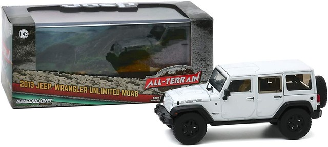 diecast jeep wrangler unlimited white