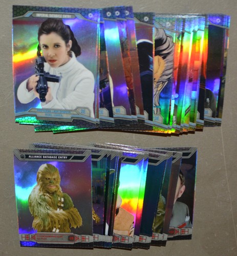 2014 Topps Star Wars Chrome Perspectives - refractor cards - You Pick & Choose