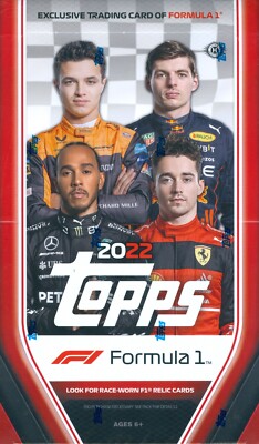 2022 Topps Formula 1 F1 Racing Flagship Factory Sealed Hobby Box