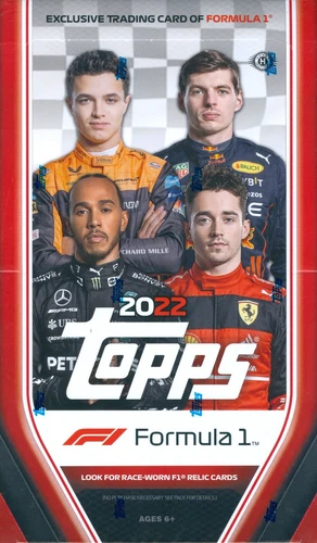 2022 Topps Formula 1 F1 Racing Flagship Factory Sealed Hobby Box