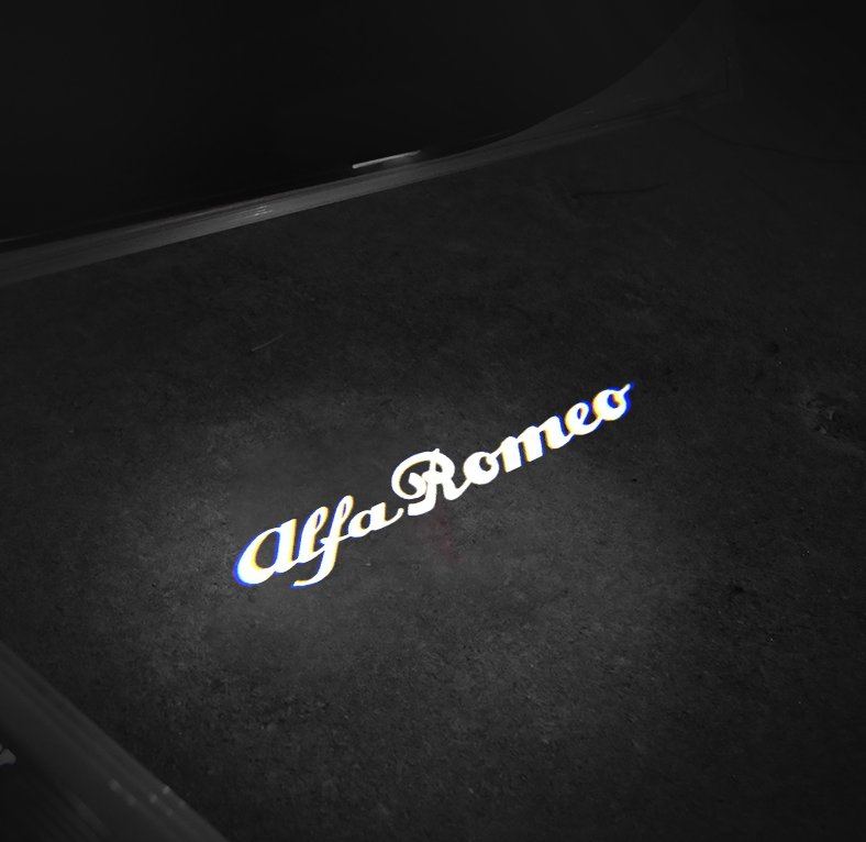 *NEW* 4pcs for Alfa Romeo Car Door Light Courtesy Laser Projector