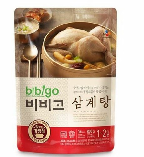 Bibigo SamGye Tang Korean Ginseng Chicken Soup Korea Traditional Food Delicious
