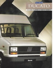 Auto Brochure - Fiat - Ducato - 1989 - Van Truck - 3 items (A1489)