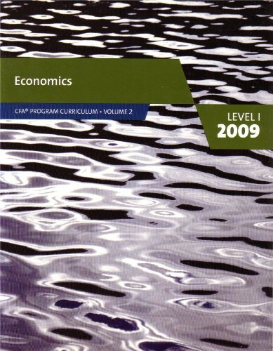 CFA Program Curriculum: 2009 Level 1 (Volume 2 - Economics) ... by CFA Institute-image