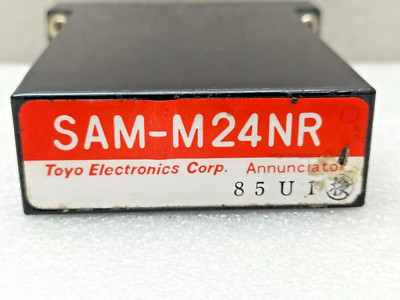 TOYO ELECTRONICS SAM-M24NR ANNUNCIATOR