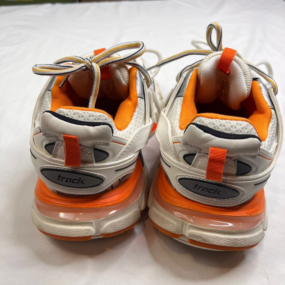 BALENCIAGA track 41 ホワイト/オレンジ BALENCIAGA - バレンシアガ トラック スニーカー track 41